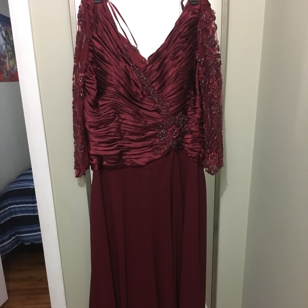 Red dress